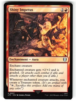 Shiny Impetus #227 (NM) (Non-Foil) (C) (LTC) Magic MTG