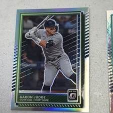 Panini Donruss Optic Aaron Judge New York Yankees #50 Holo Prizm Baseball 2025