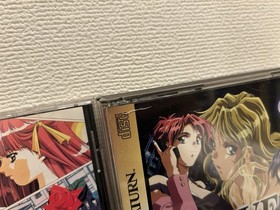Sega Saturn NTSC-J Bundle Eve Burst Error Doukyuusei if Tanjou Debut S Anime Lot