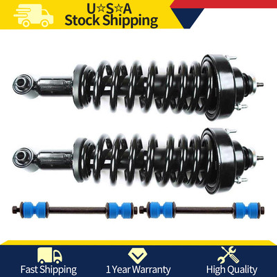 Rear Complete Struts Suspension Sway Bar Link Kit 4PCS Set FCS For Ford Explore