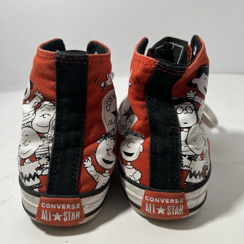 Converse Peanuts Chuck Taylor All Star Hi Tops Charlie Brown Juvenil Talla 2 Foto 3 de 4