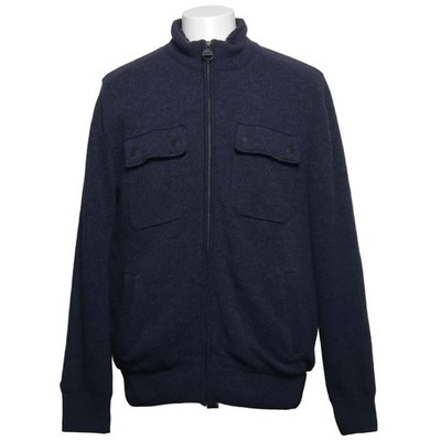 Barbour international, Strickjacke, Herren, Größe: M, Grau, Polyester/Wolle #NOG