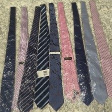 Calvin Klein Men  s Floral Pattern Tie. Sold With 9 other assorted,Ties Lot Of 10