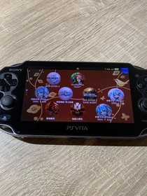 1201 PlayStation PS Vita PCH-1006 Crystal Black Good TESTED