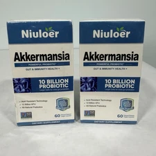 2 pack Muller Akkermansia Gut & Immune Health Probiotic, Exp 5/2026