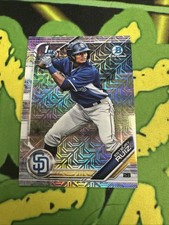 2019 Bowman Chrome Baseball Esteury Ruiz 1st BCP-89 Mojo Refractor