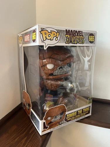 Funko Pop! Marvel Zombies 665 Zombie The Thing 2020 Summer Con Vinyl Figure