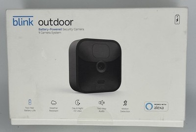 NEW Blink Outdoor Camera Battery Powered Security 1 Camera System ALEXA! NIB!