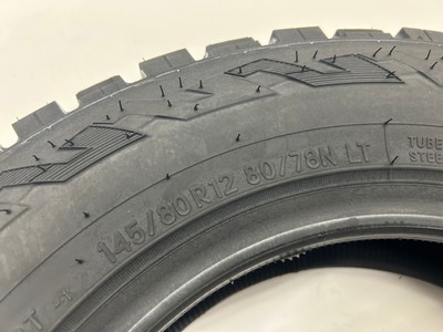 a Set of 4 145/80r12 TOYO Open Country R/t Tires Mud SUV for off