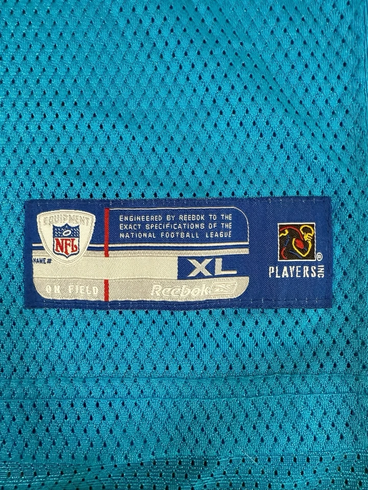 Camiseta Reebok Carolina Panthers #17 Jake Delhomme NFL azul JUVENTUD XL 18-20 Foto 3 de 4