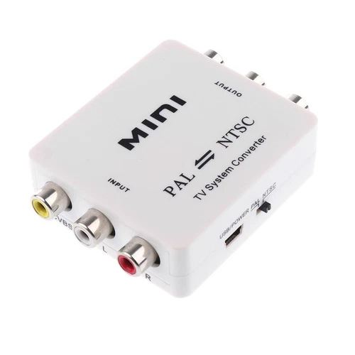 Bidirektionaler Mini-TV-Systemkonverter PAL/NTSC/SECAM Zu PAL/NTSC