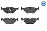 Meyle Bremsbelagsatz, Scheibenbremse 025 219 3417 FüR Bmw Rover Saab
