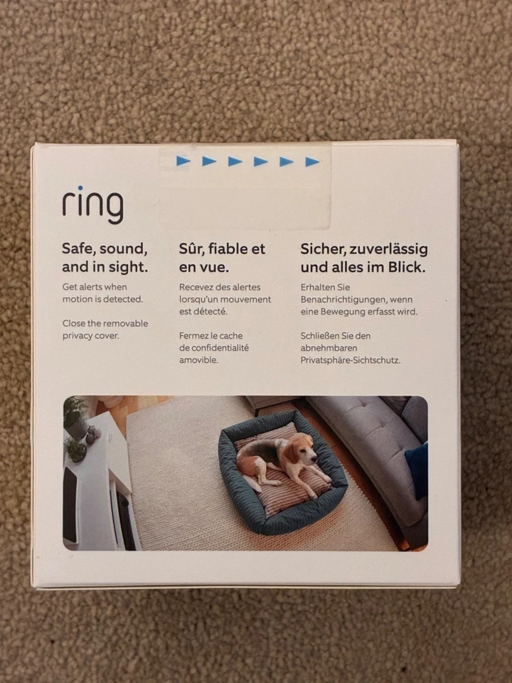 Ring Indoor Camera 2nd Gen Security Cam 1080p HD Video– Black **BRAND NEW** UK - Image 4 of 4