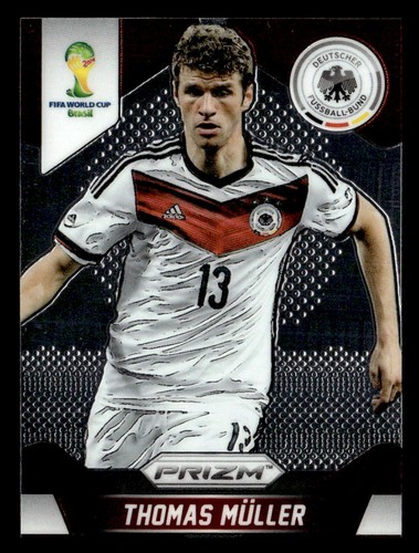 Thomas Muller #93 2014 Panini Prizm World Cup card