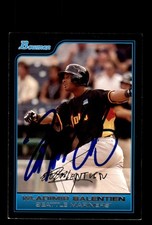 Signed Baseball Card Auto 2006 Bowman #FG22 Wladimir Balentien Mariners