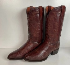 Dan Post Ostrich Leg Cowboy Boots | Exotic | ...