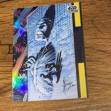 2021 Topps Chrome Star Wars Galaxy Frozen In Carbonite #4 Refractor Han Solo