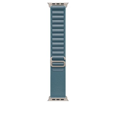 APPLE 49 mm Alpine Loop (M), Ersatzarmband, Hellblau