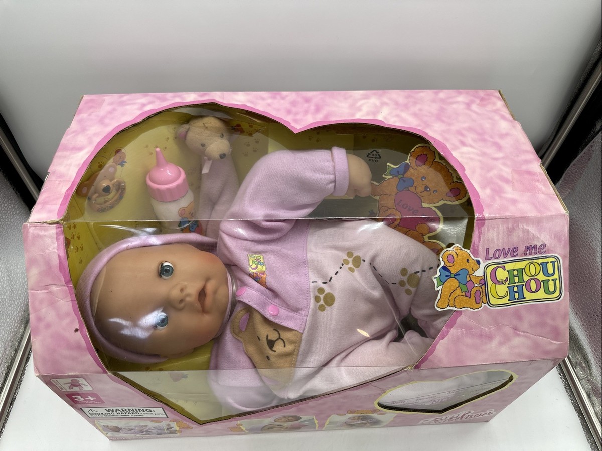 Rare 2000s Zapf Creations Chou Chou Love Me Interactive Doll
