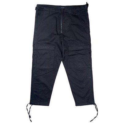 STAMPD Cargo Pants Mens 32 Black Techwear Tactical Adjustable Hem Trousers