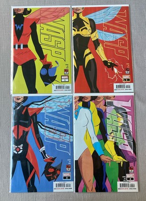 Wasp #1-4 (2023, Marvel Comics) Complete Mini-Series, Al Ewing