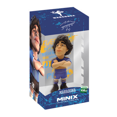 Minix - Maradona - Blue And Yellow 12cm 