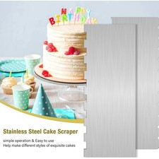 Cake Decorating Comb Stainless Steel Scraper Tool Set Off 2