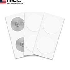 50PCS NFC Tags NTAG215 Stickers Blank Adhesive 50pcs, White
