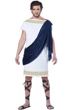 Grecian Greek Toga Man Roman Adult Costume