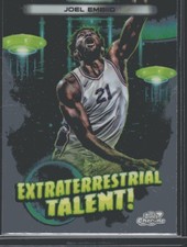 2023-24 Topps Chrome Cosmic #ET-14 Joel Embiid Extraterrestrial Talent