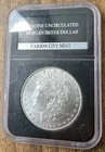 1884 cc Morgan Silver Dollar Carson City Genuine Ucirculated PCS Guaranteed