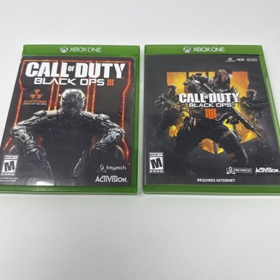 Call of Duty: Black Ops III & IIII / 3 & 4 Xbox One Lot of 2