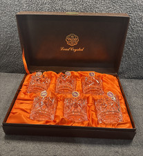 Thomas Webb Continental Whiskey Glass Set of 6