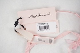 Agent Provocateur Jayce Bra & Thong 2 Pc. Lingerie Set In Baby Pink Size 32C / 3