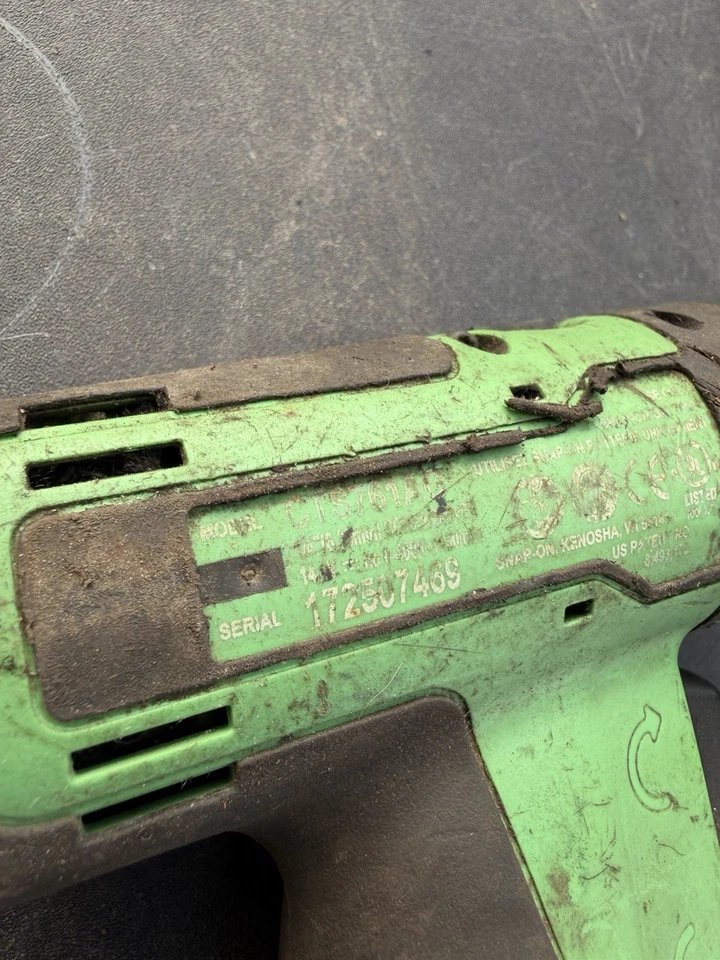 SNAP ON CTS761AG With 1 Battery No Charger Tested Works Great 3C - Image 3 of 4