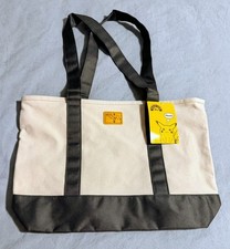Japan Pok mon Center Exclusive - Pikachu Canvas Tote Bag - 25th Anniversary Rare