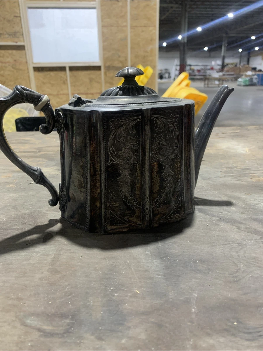 Antique US Silver-Plated Teapots, Coffee James Dixons&Sons for