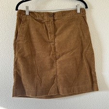 Talbots Corduroy Skirt Western Fall Cottagecore Country Women  s 6 Cabin Fall