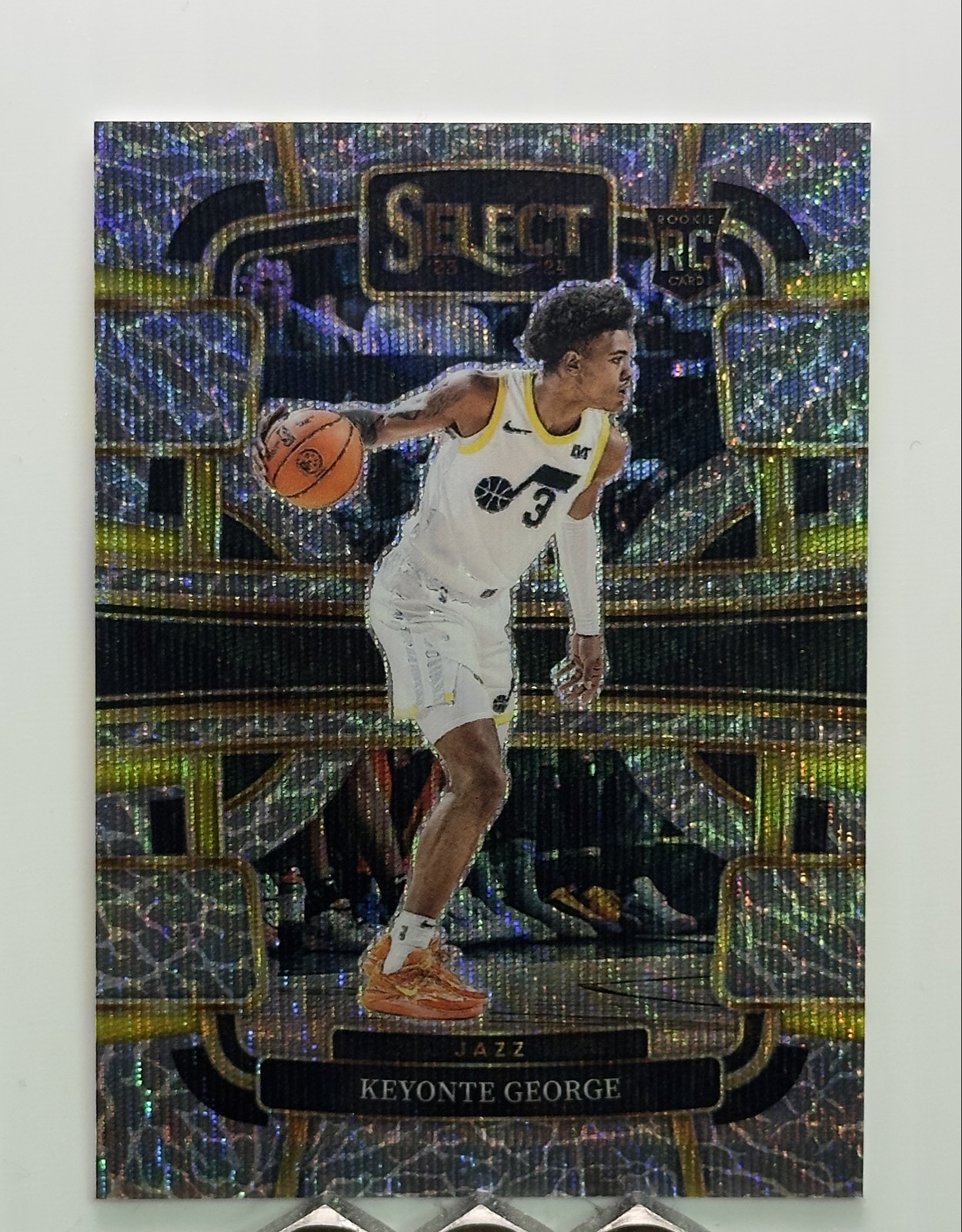 2023-24 Panini Select - Concourse Keyonte George #75 Elephant Prizm (RC)