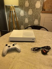 1TB Microsoft Xbox One S games Console & Official Controller - Games on system