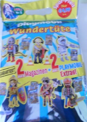 Playmobil Wundertüte Nr. 5  2 Magazine + 2 Extras Neu & OVP Comics Zeitschrift