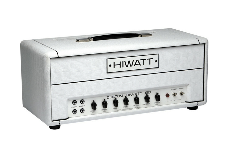Hiwatt DR-504 Amp Head - Black, Water Resistant Vinyl Cover w