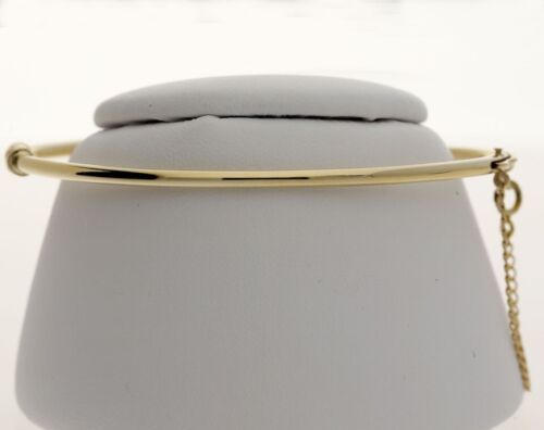 Diamond Ruby Bangle Bracelet 1.0CT 14K YG Fits to 6 ¾” - Picture 4 of 8
