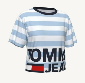 tommy hilfiger cropped tee