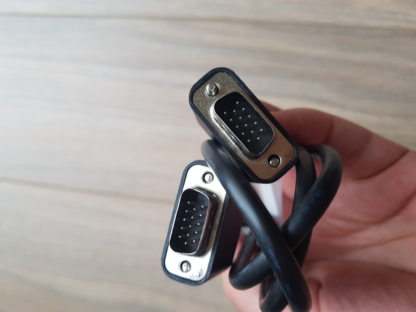 5 X VGA Cable SVGA HD 15 Pin Male to Male VGA Cable Dell 5K0jf05506