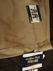 Nice School Uniform Pants Juniors Sz 15/16 Beige Flared Boot Chino Stretch, NWT — photo 2