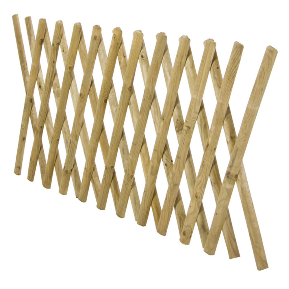 VERDELOOK Recinzione estensibile in legno 250x80cm decorazione arredo giardino