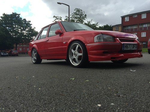 FORD RS TURBO REPLICA 1.6 NON TURBO PROJECT WELL CLEAN CAR FOR AGE LOW MILEAGE