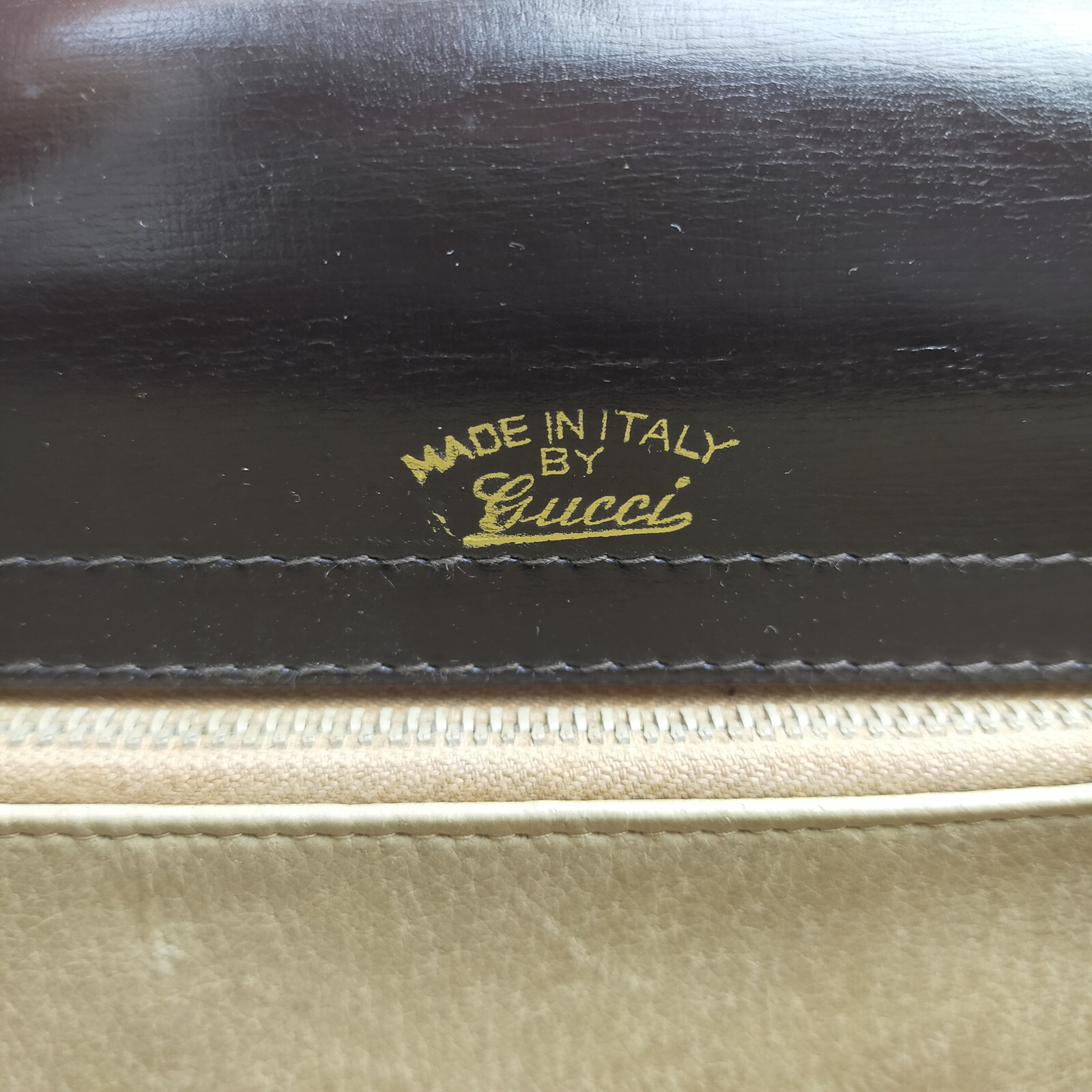 Vintage Gucci Crossbody bag Brown Leather 3232921 eBay