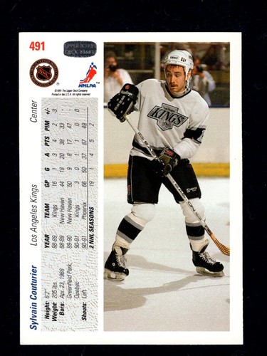 1991-92 Upper Deck Base Hockey Cards 401-500 Including Rookies - You Pick  $1 EA - Picture 626 of 712